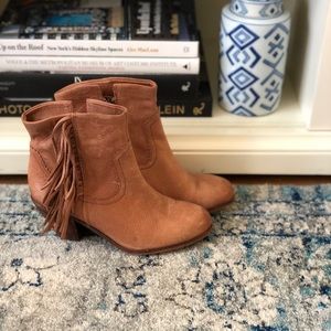 Sam Edelman Fringe Booties